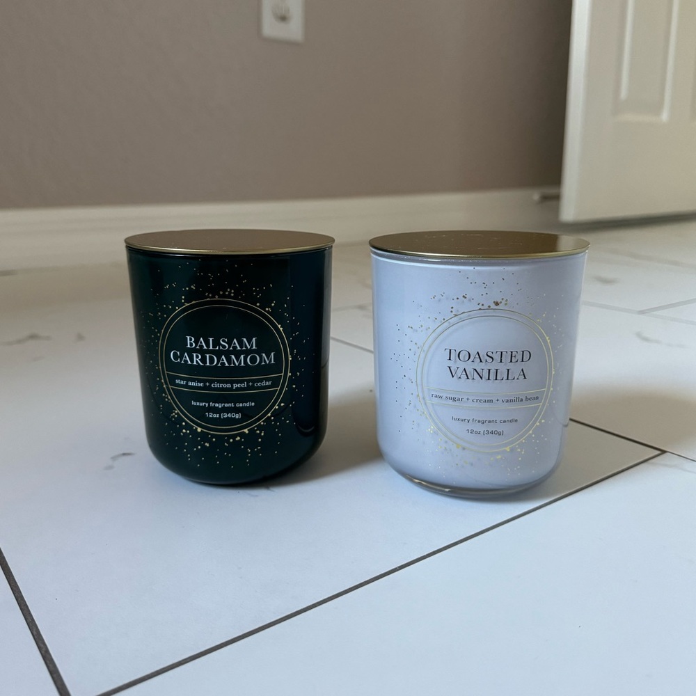 BELLUVE LUXURY CANDLES (2 PC)